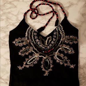 Black Crop Top (anthro inspired)